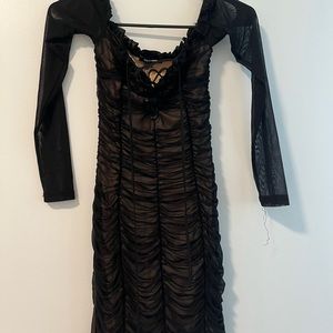 Fashion Nova Black XS dress